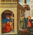 聖ニコラスの物語 聖ニコラスの誕生 ルネサンス フラ アンジェリコ